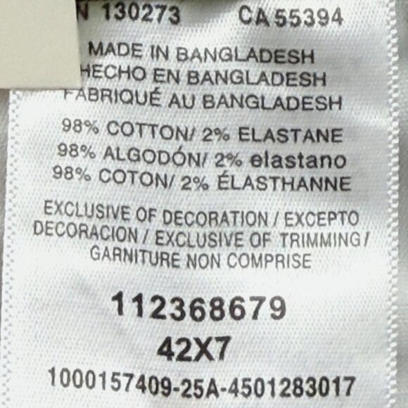 Wrangler Men's Regular Fit Medium Stretch Black Shorts Size 42 Inseam 7" NWT - Picture 8 of 12